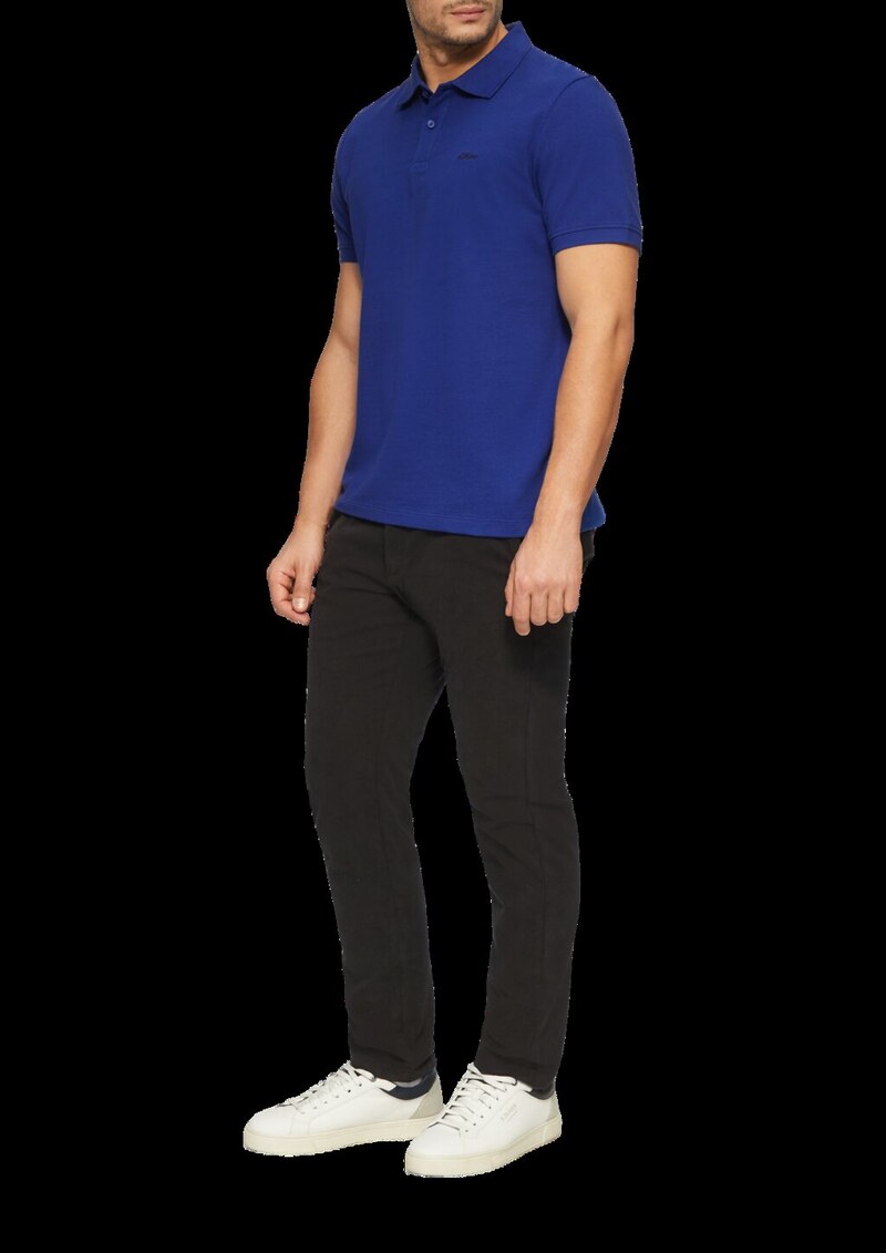 Poloshirt aus Baumwollpiqué