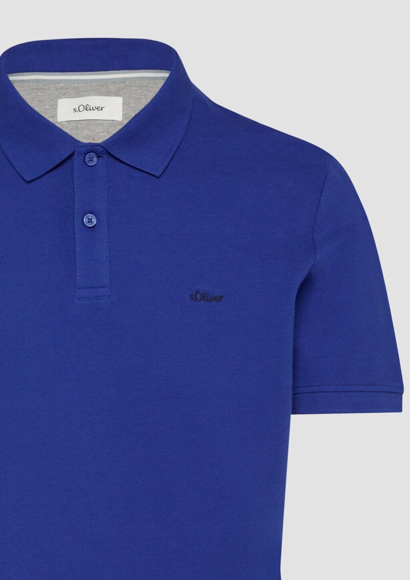 Poloshirt aus Baumwollpiqué