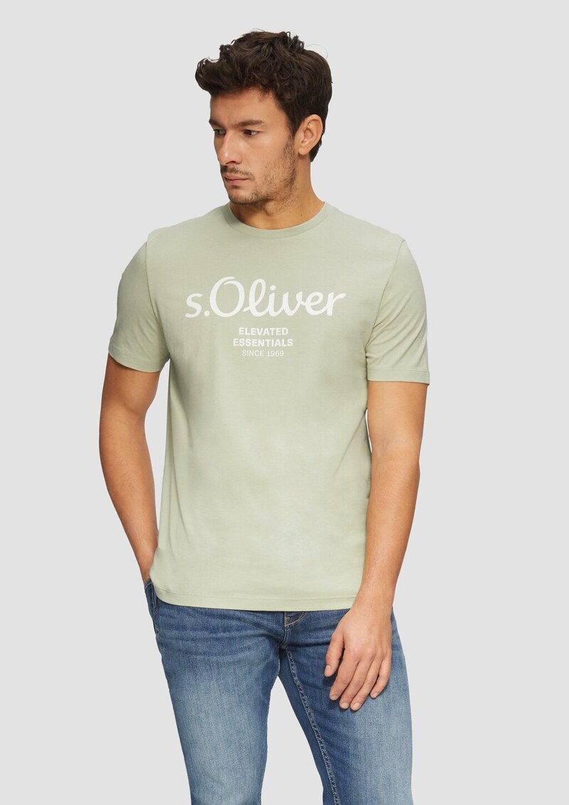 T-Shirt mit Logo-Print