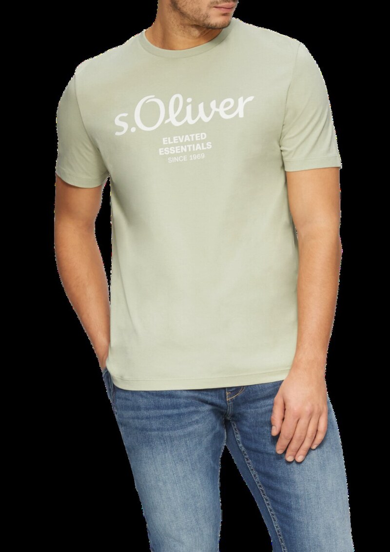 T-Shirt mit Logo-Print