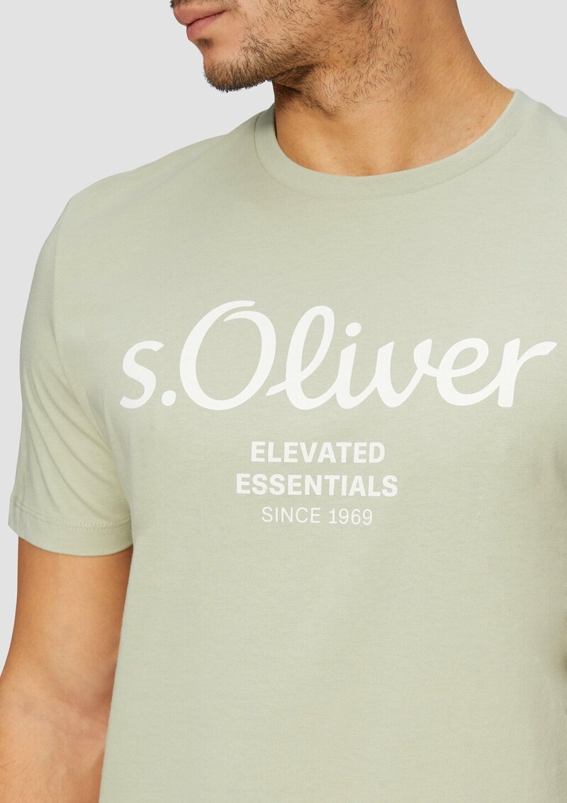 T-Shirt mit Logo-Print