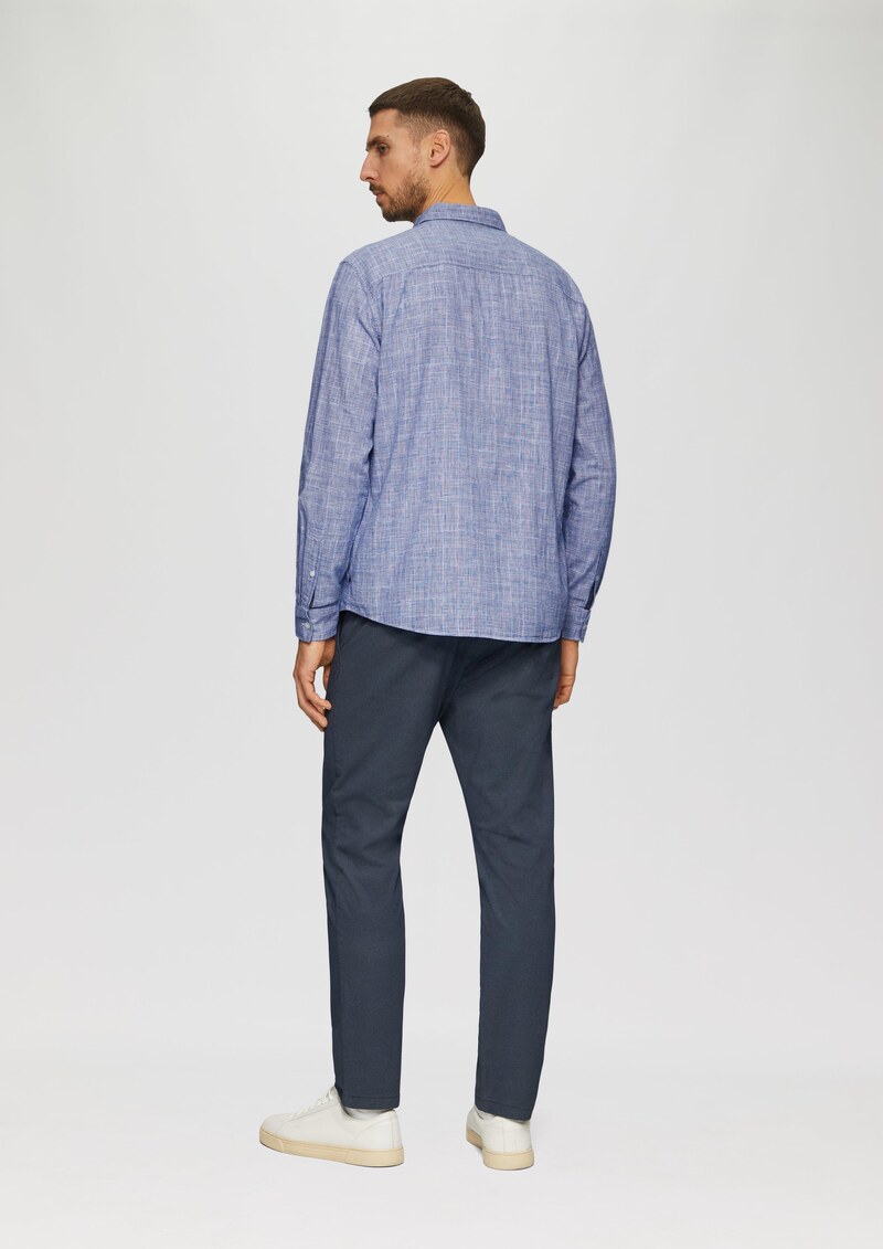 Regular Fit: Kariertes Hemd aus Baumwolle
