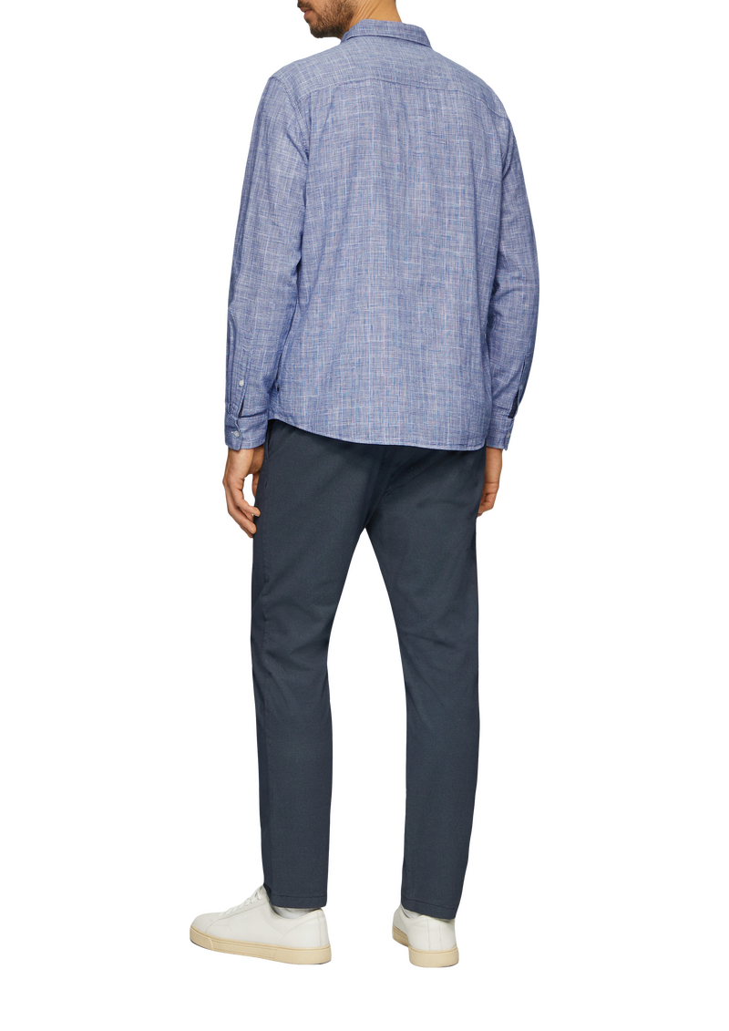 Regular Fit: Kariertes Hemd aus Baumwolle