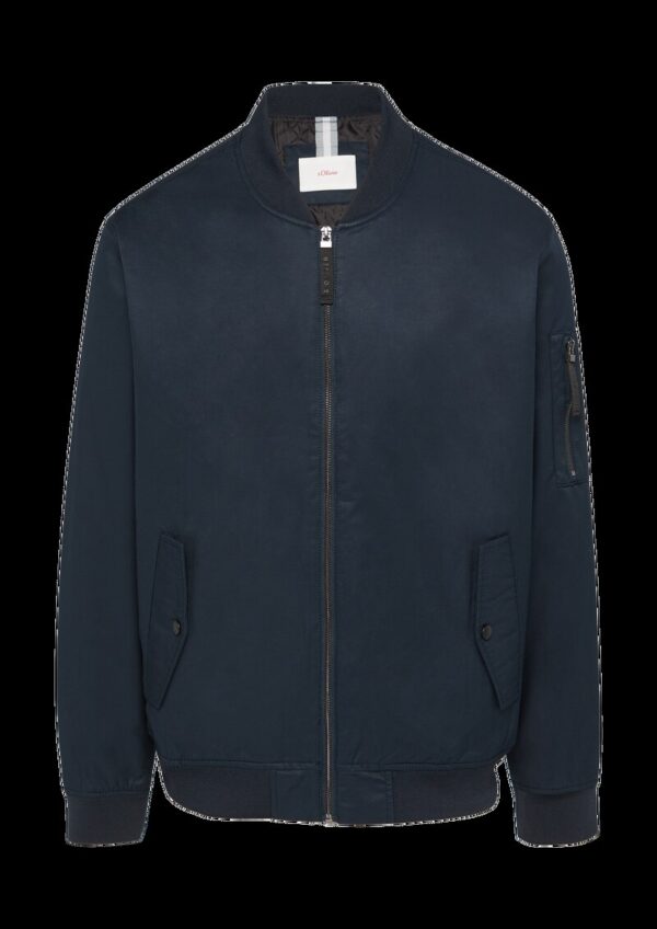 Bomberjacke mit sportiven Details