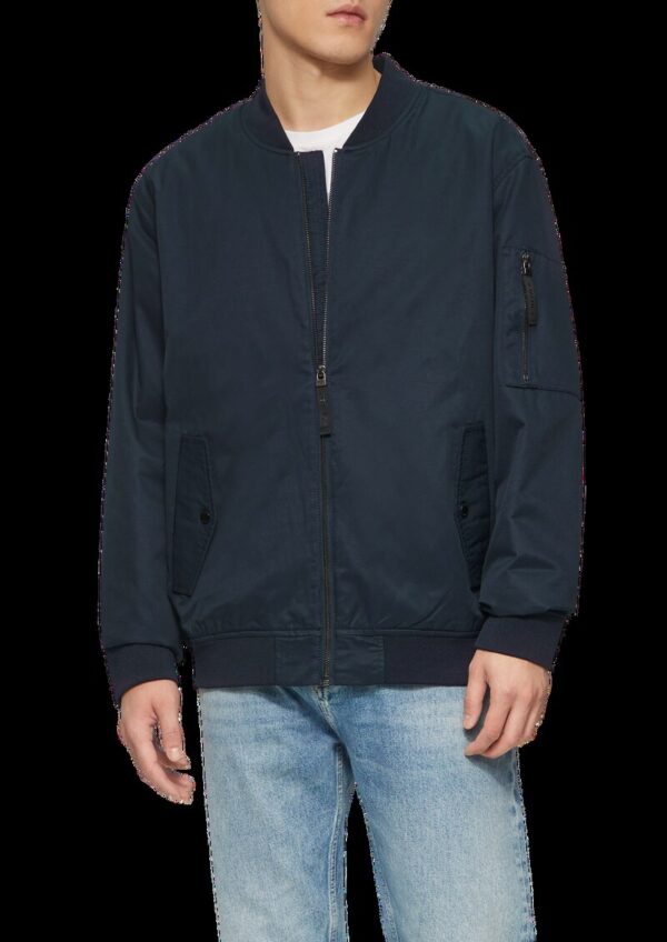 Bomberjacke mit sportiven Details