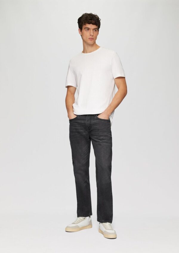 Jeans Benito / Regular Fit / Mid Rise / Straight Leg / reine Baumwolle