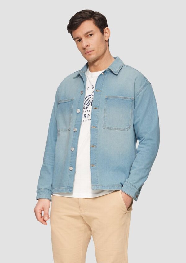Lässiges Overshirt aus Denim