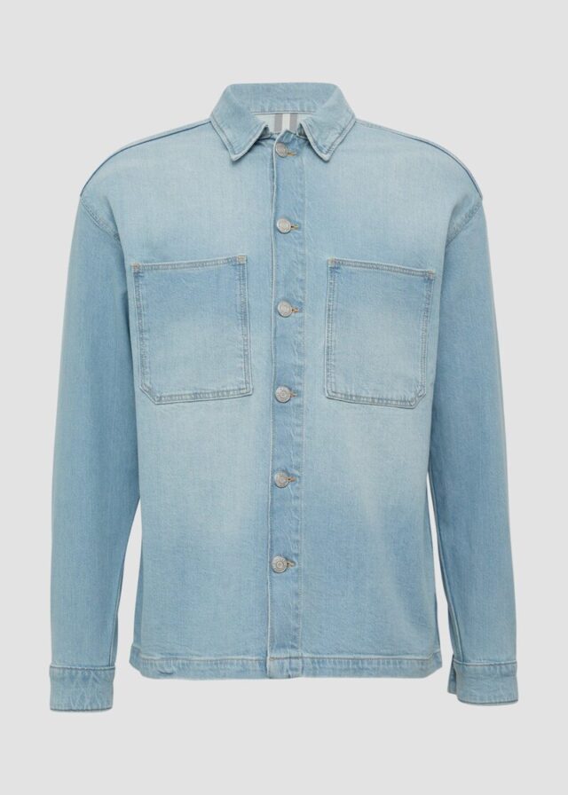 Lässiges Overshirt aus Denim
