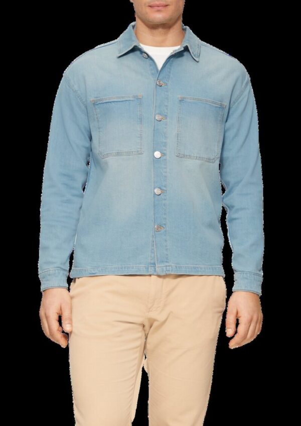 Lässiges Overshirt aus Denim