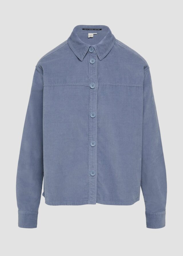 Hemdbluse aus Feinkord