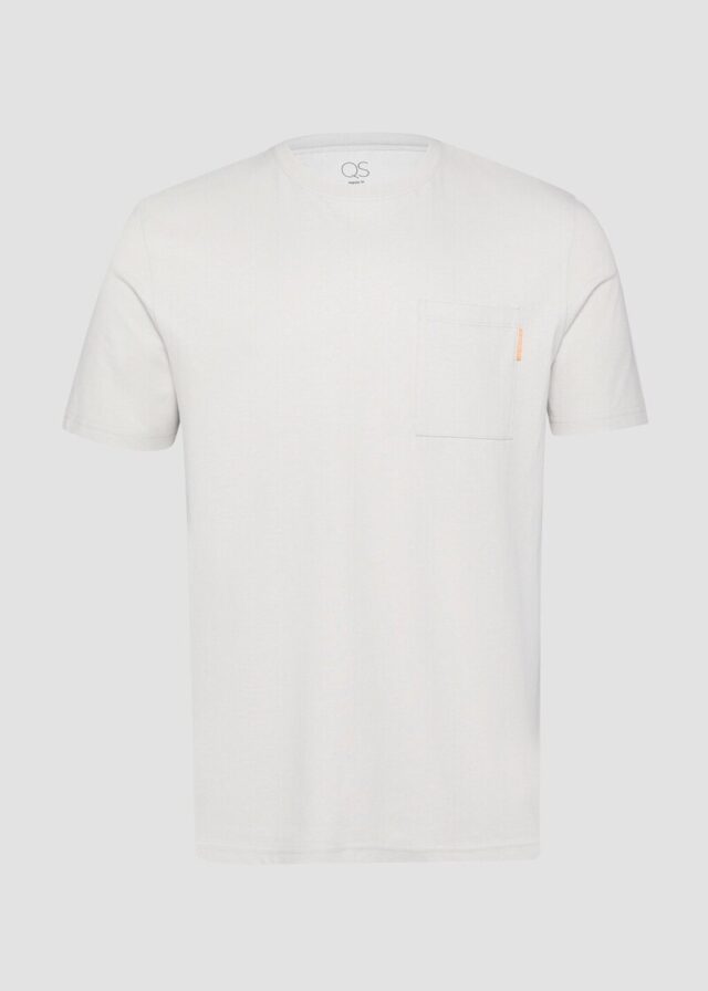 T-Shirt mit Brusttasche