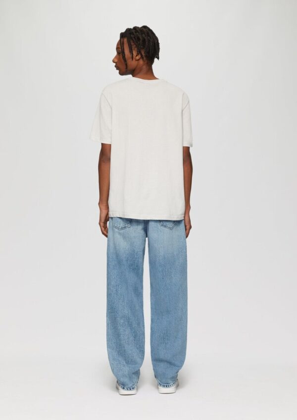 Denim / Loose Fit / Mid Rise / Straight Leg