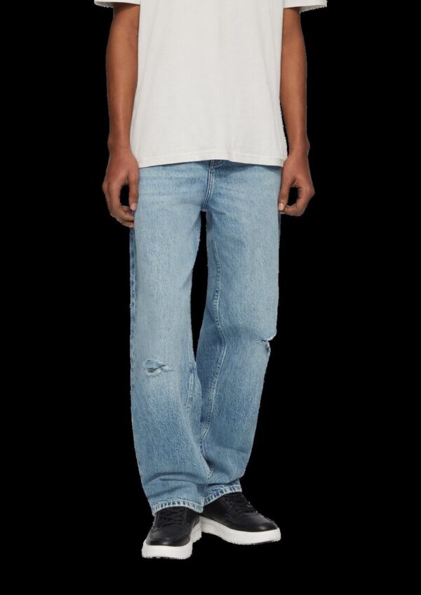 Denim / Loose Fit / Mid Rise / Straight Leg