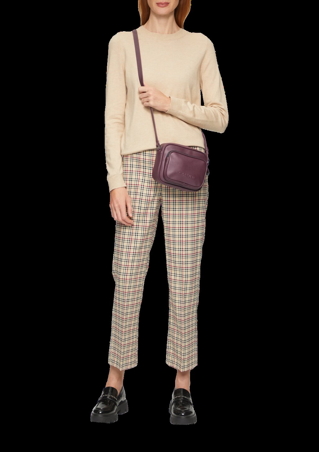 Große Camera-Bag in Leder-Optik