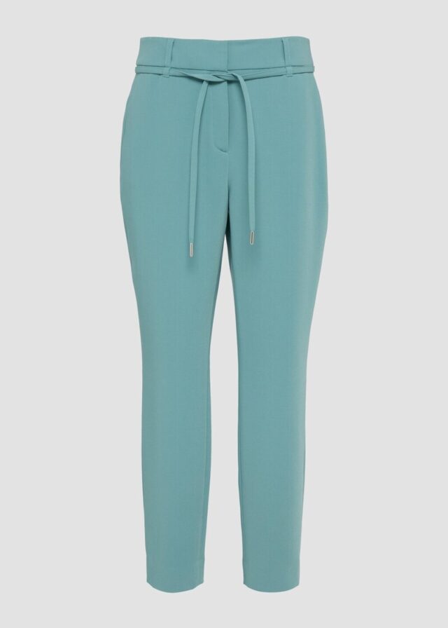 Stoffhose mit Gürtelschlaufen