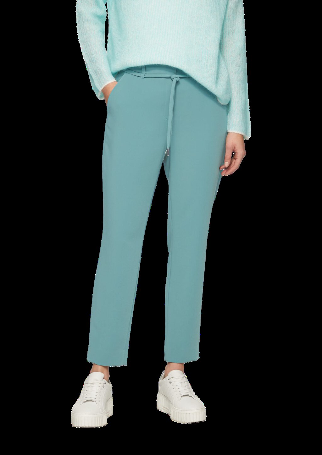 Stoffhose mit Gürtelschlaufen