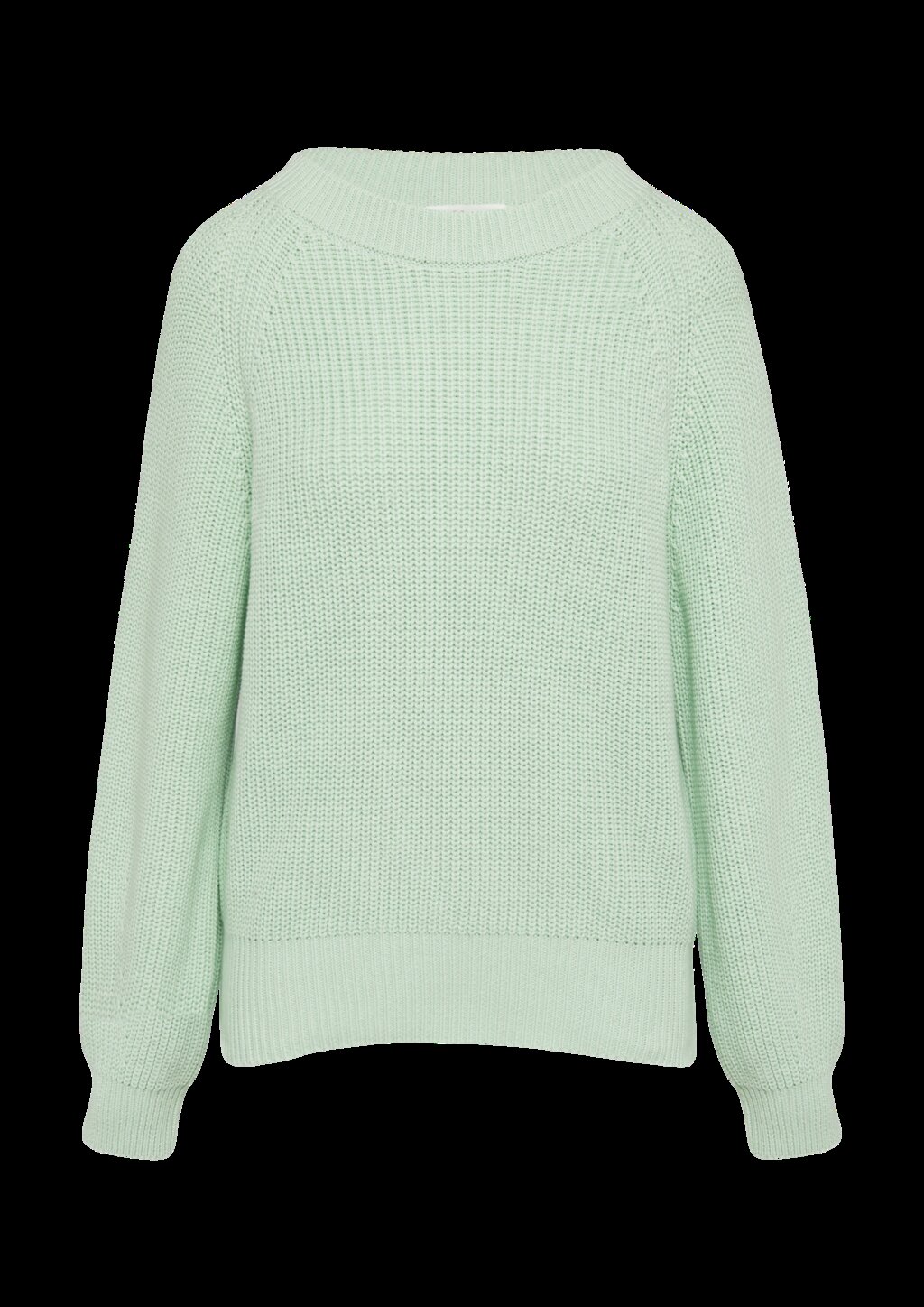 Strickpullover mit Raglan-Ärmeln und Rippbündchen