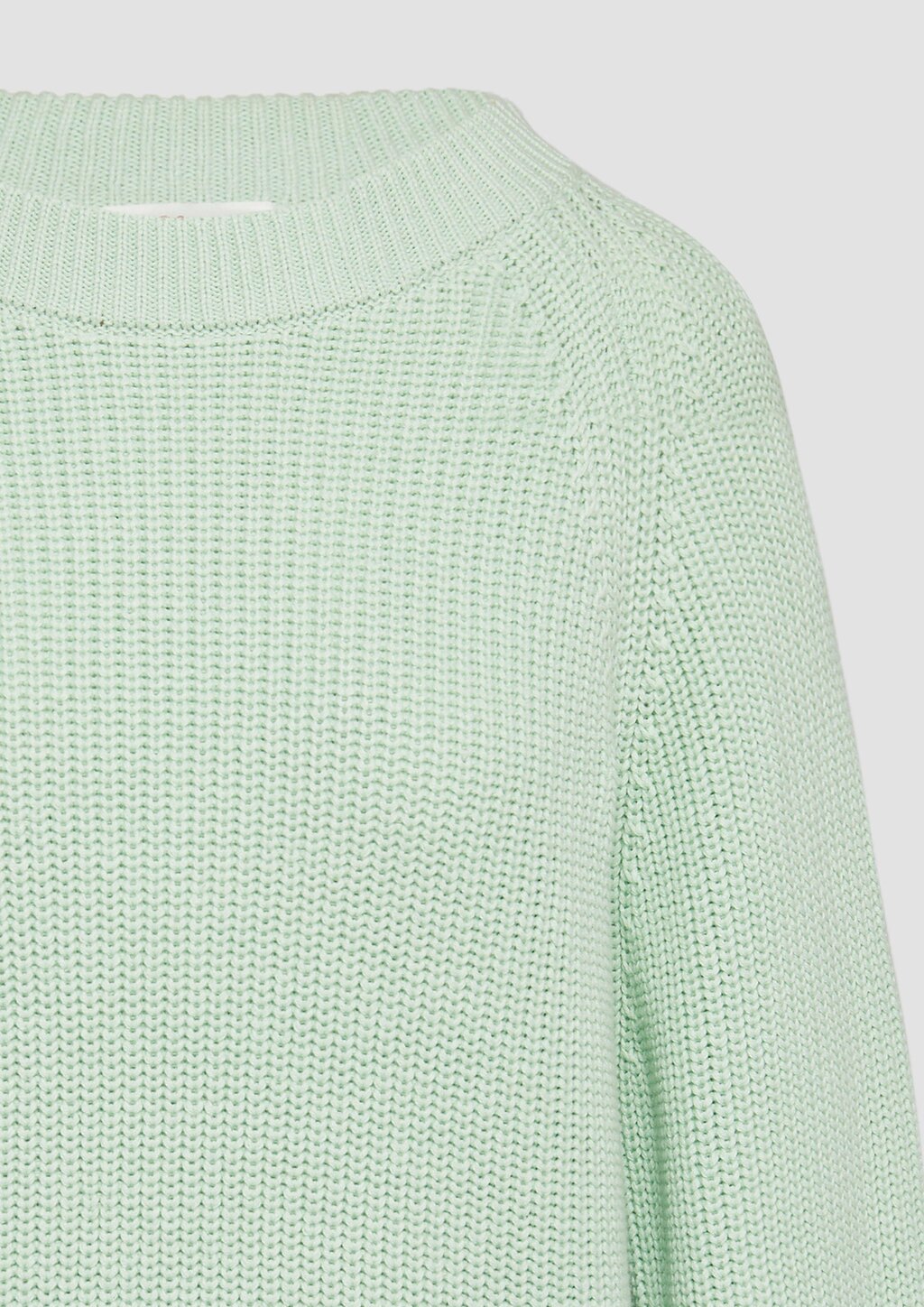 Strickpullover mit Raglan-Ärmeln und Rippbündchen