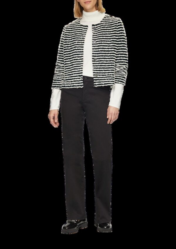 Jacke mit Musterstruktur