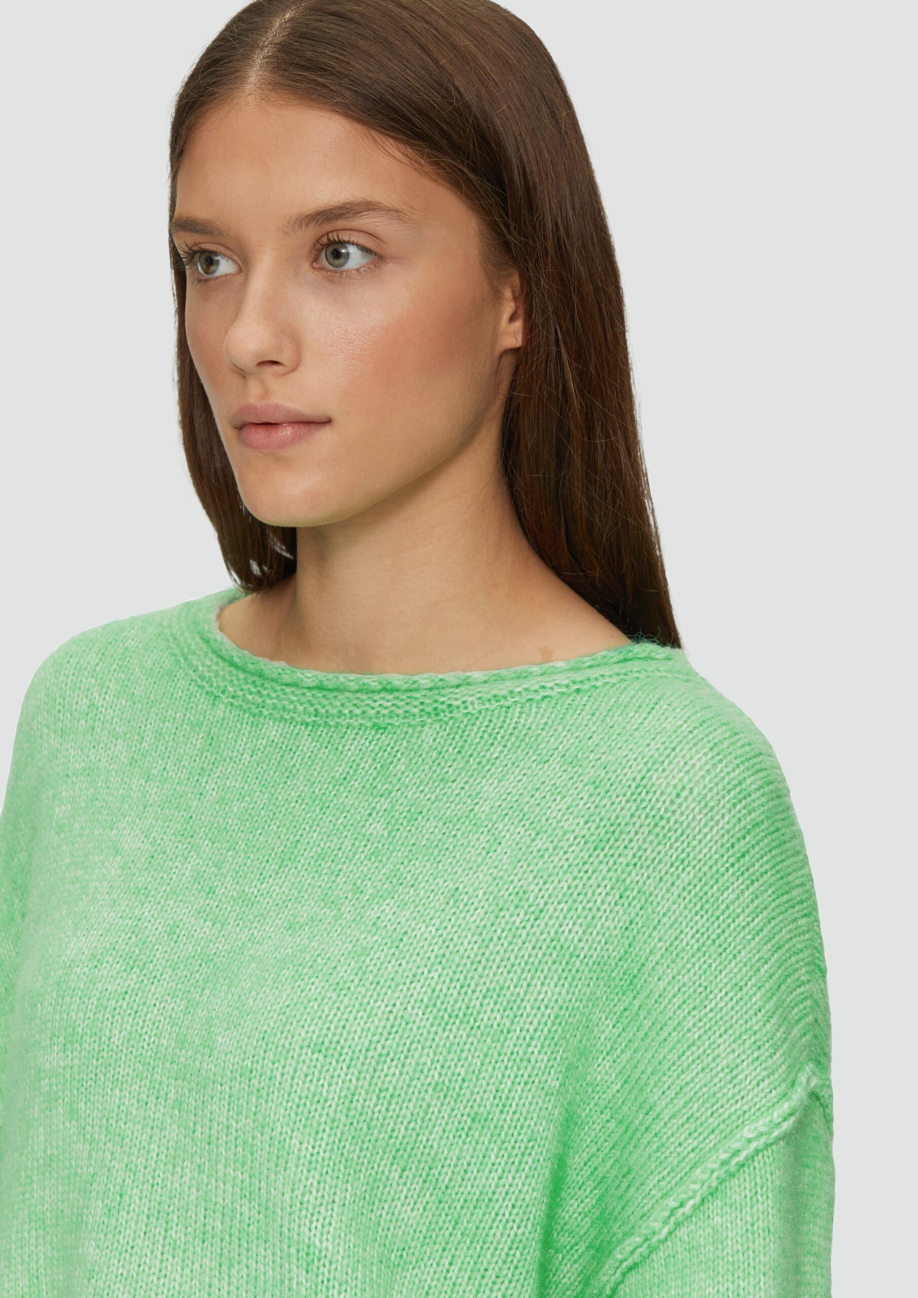 Strickpullover mit weiten Ärmeln im Relaxed Fit