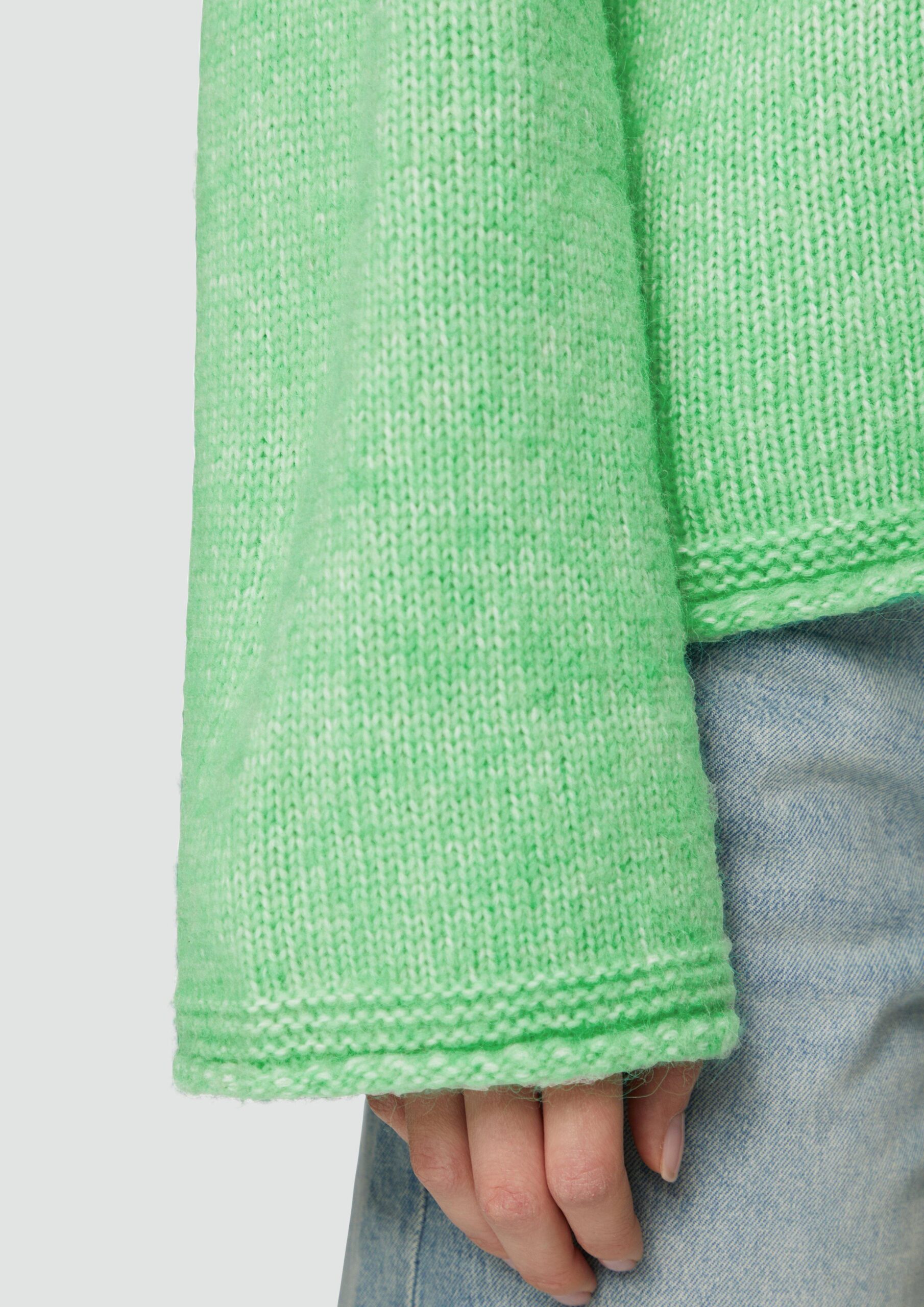 Strickpullover mit weiten Ärmeln im Relaxed Fit