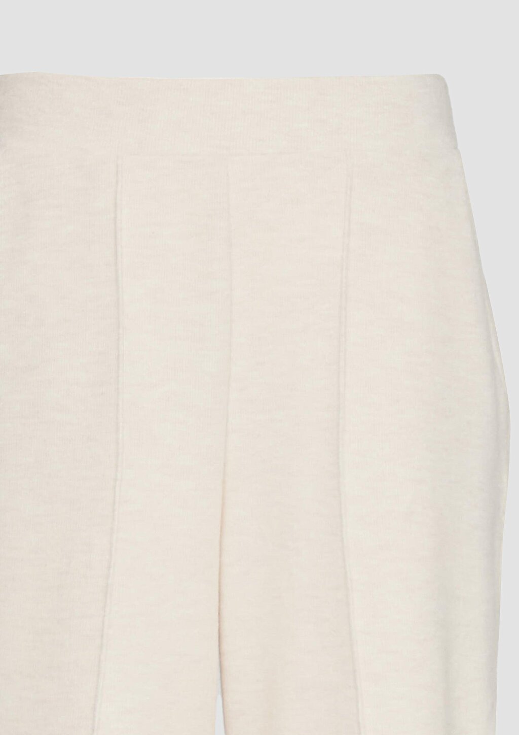 Weiche Wide Leg-Hose aus Baumwollmix