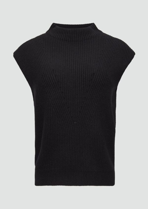 Oversized-Strickpullunder mit Ajour-Detail