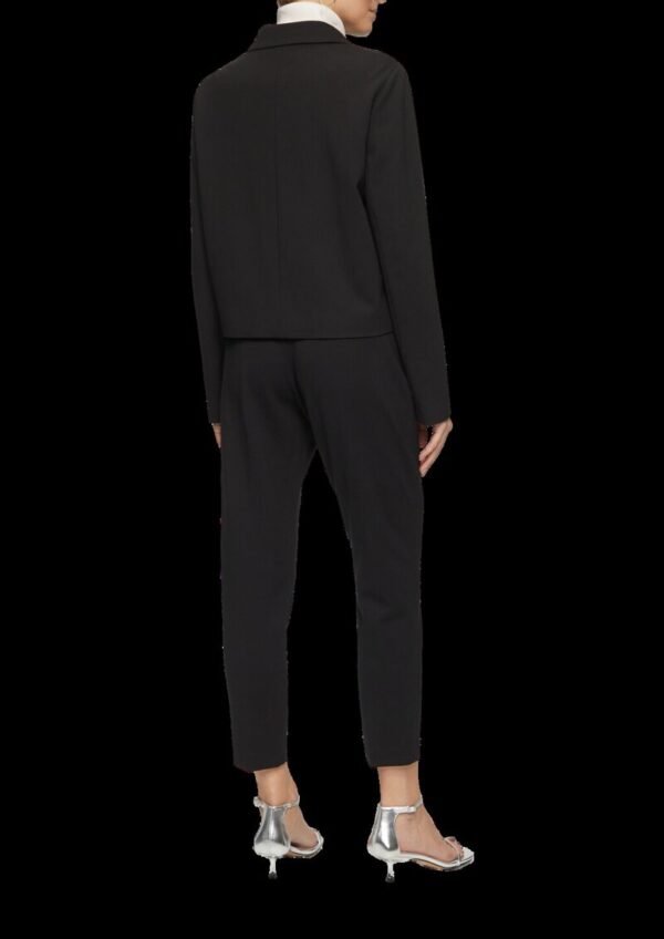 Viskosemix-Jacke mit Hemdkragen