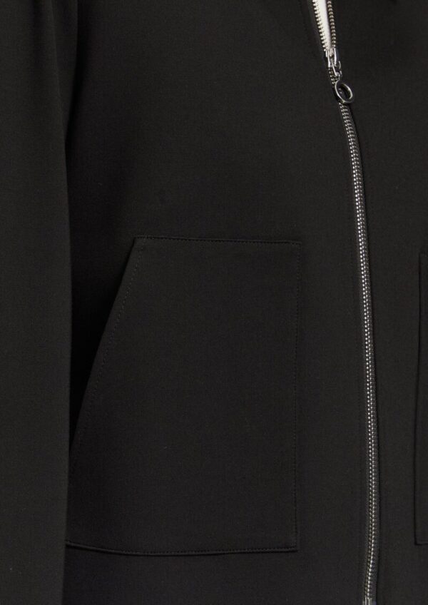 Viskosemix-Jacke mit Hemdkragen