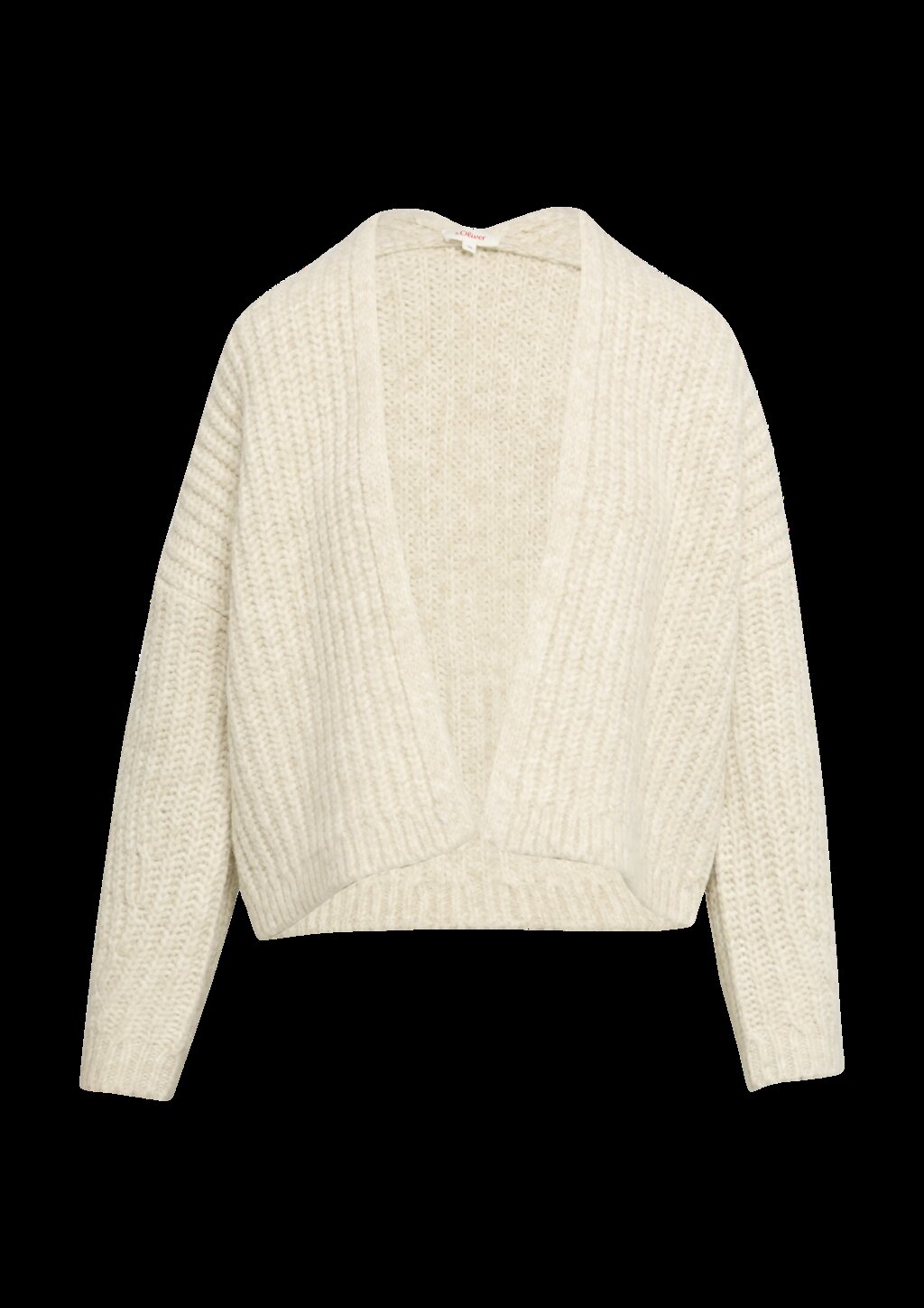 Strickjacke mit weiten Ärmeln im Relaxed Fit