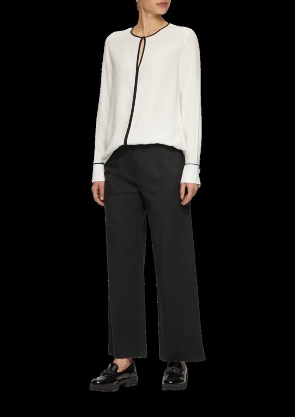 Wide-Leg-Hose aus Viskose