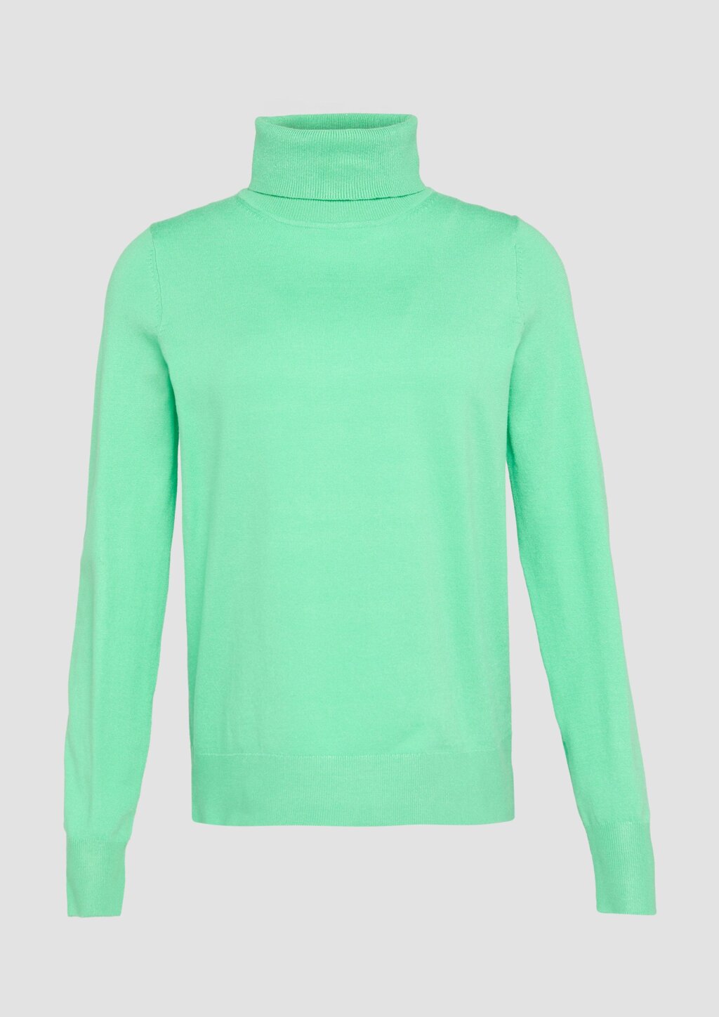 Feinstrickpullover mit Rollkragen