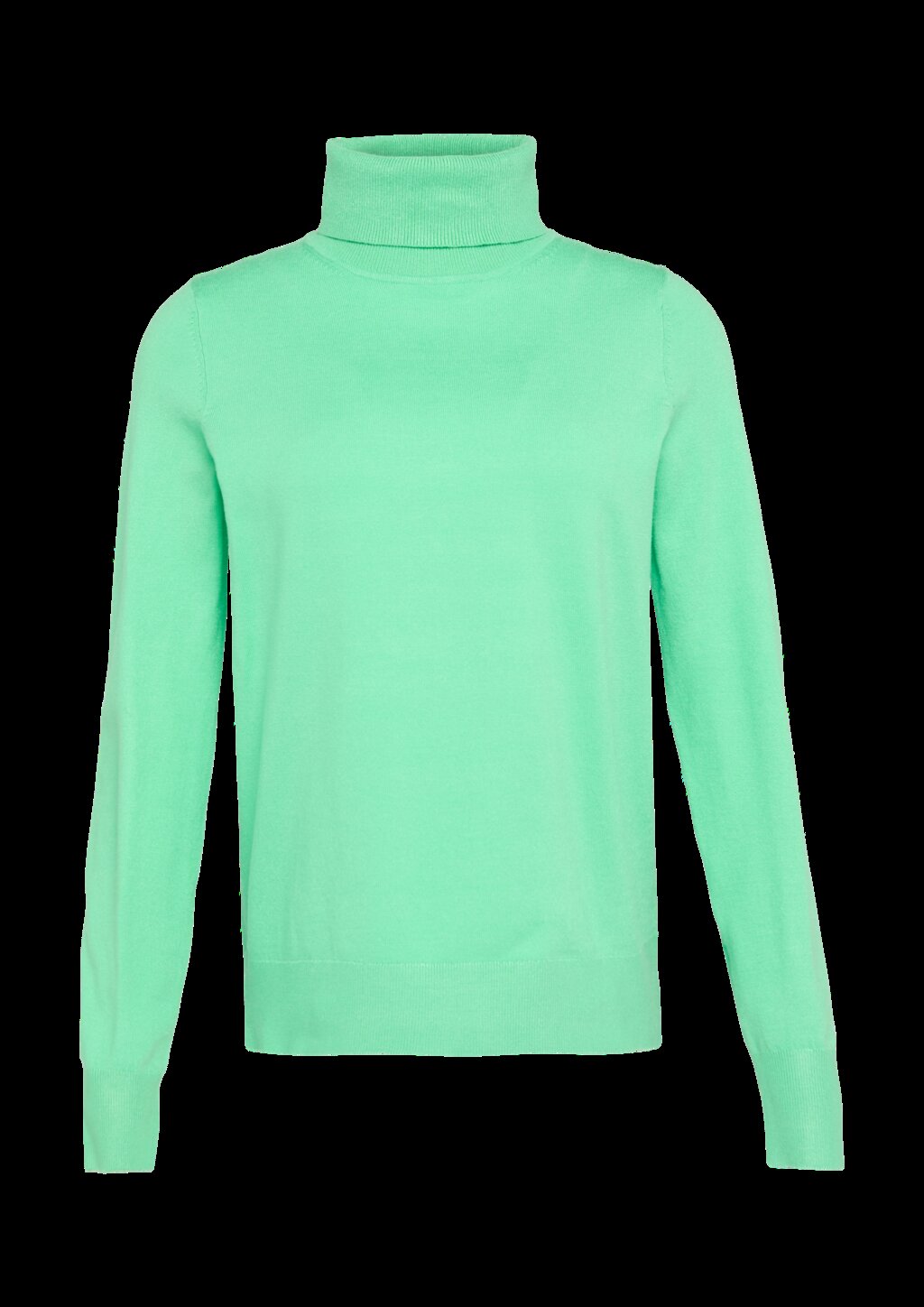 Feinstrickpullover mit Rollkragen