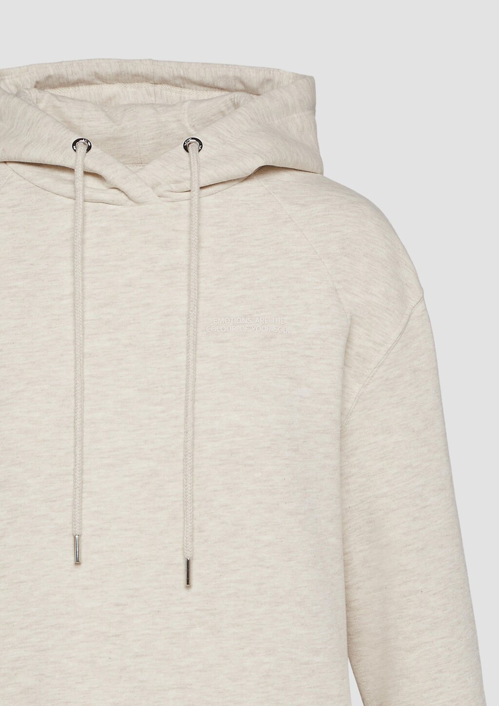 Sweat-Kleid mit seitlichen Eingrifftaschen und Schlitzen