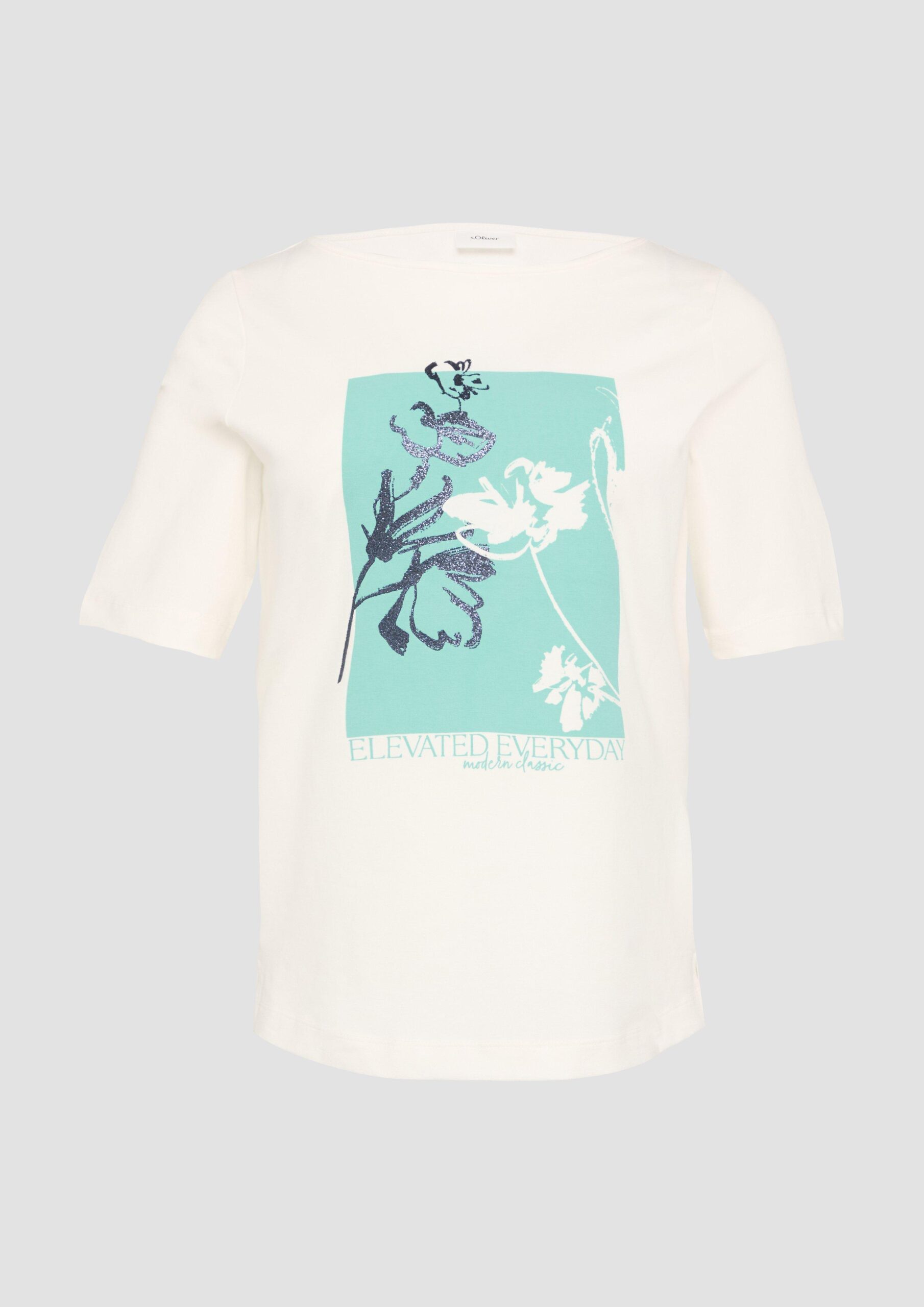 Jerseyshirt mit Frontprint