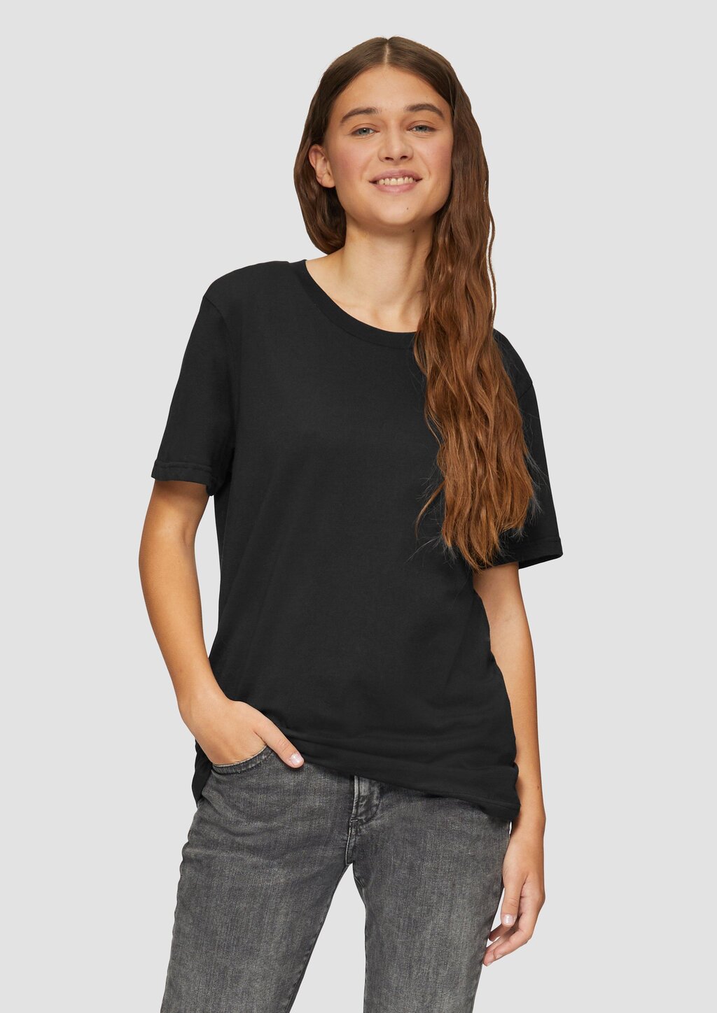 Oversized T-Shirt aus weicher Baumwolle