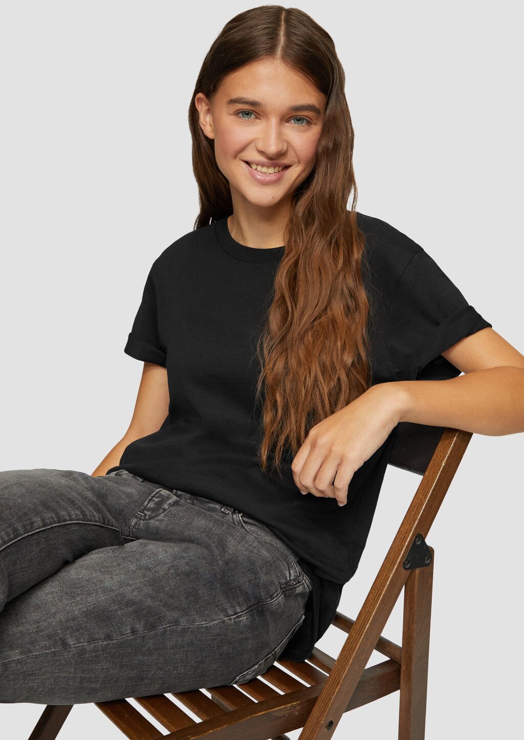 Oversized T-Shirt aus weicher Baumwolle