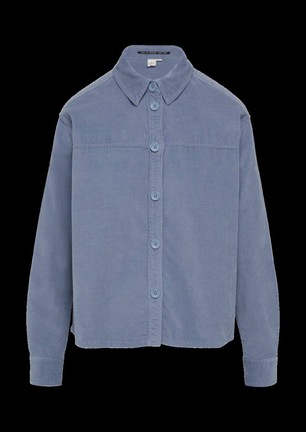 Hemdbluse aus Feinkord