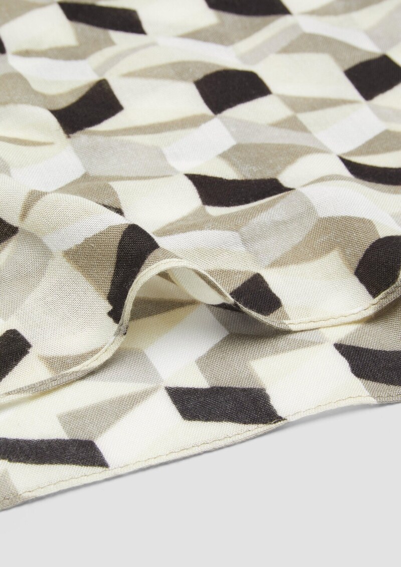 Loop-Schal mit All-over-Grafikprint