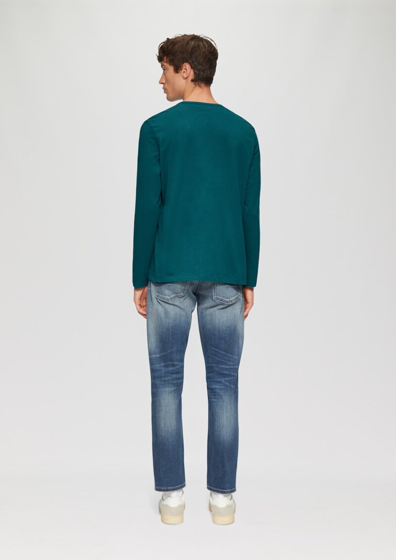 Softes Longsleeve aus Jersey mit Logo-Detail