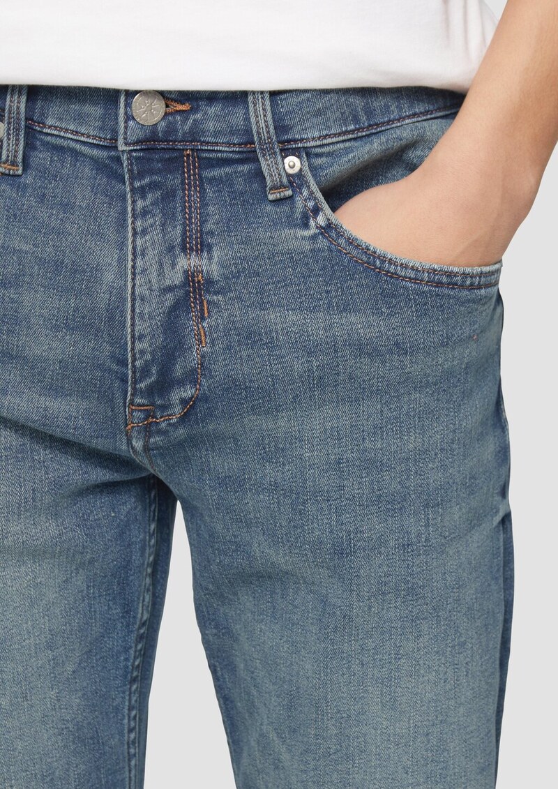 Jeans Nelio / Slim Fit / Mid Rise / Straight Leg / 5 Gear Denim