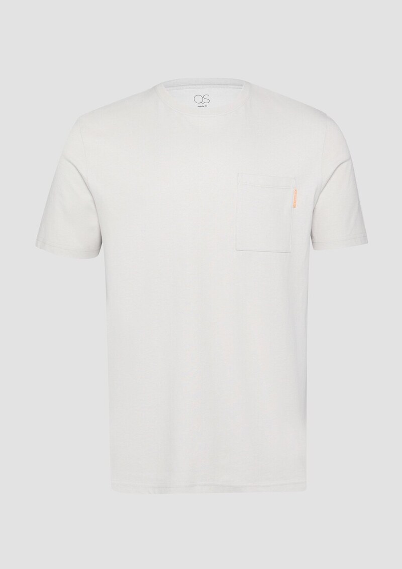 T-Shirt mit Brusttasche