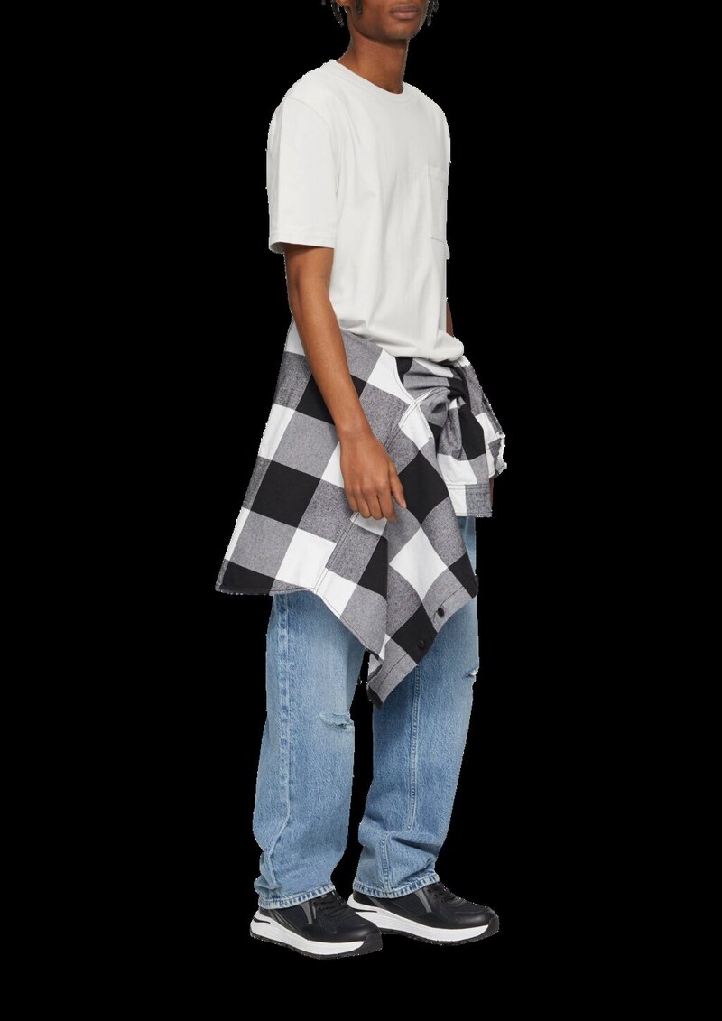 T-Shirt mit Brusttasche