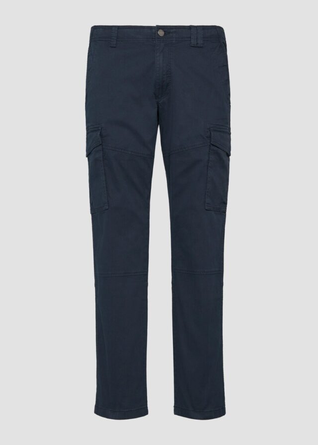 Cargohose aus Baumwollstretch im Regular Fit