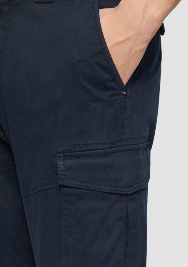 Cargohose aus Baumwollstretch im Regular Fit