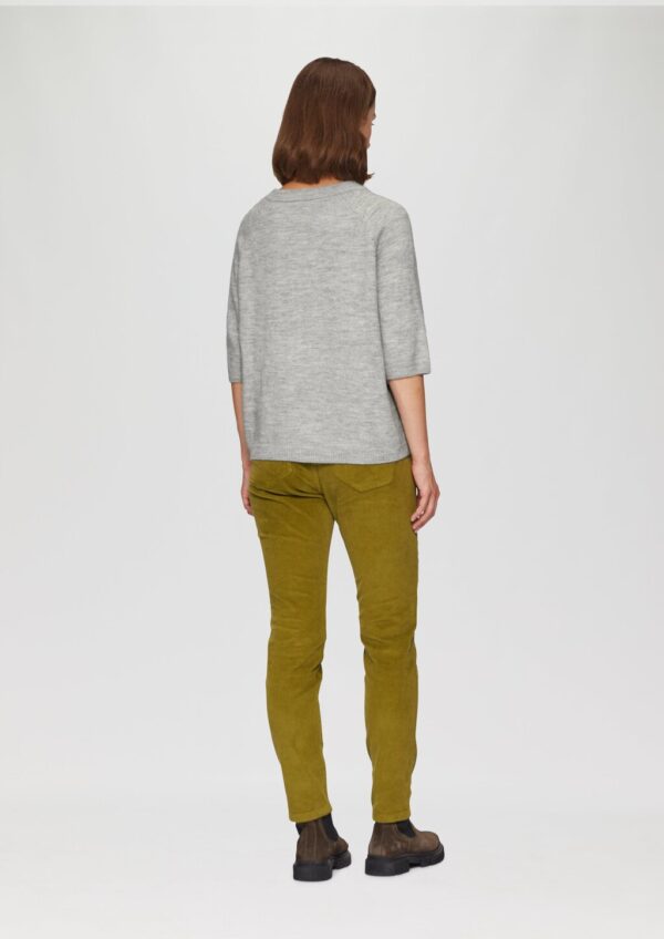 Strickpullover im Alpakamix mit Relaxed Fit