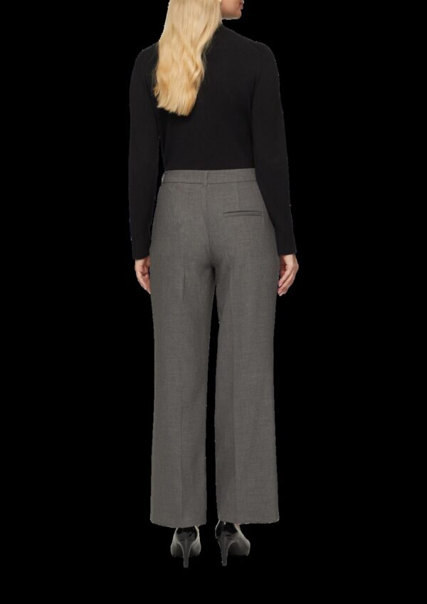 Wide-Leg-Hose aus Viskosemix