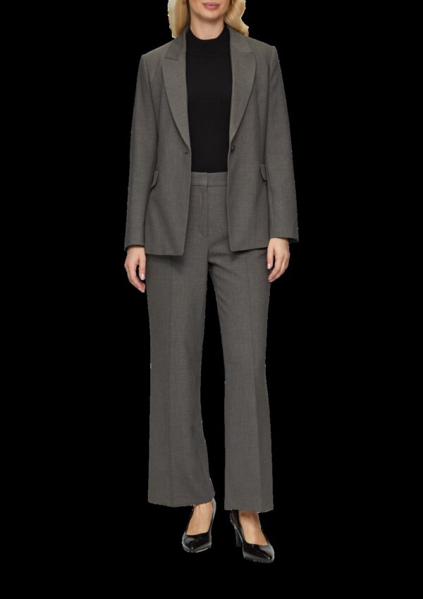 Wide-Leg-Hose aus Viskosemix