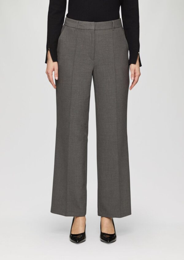 Wide-Leg-Hose aus Viskosemix