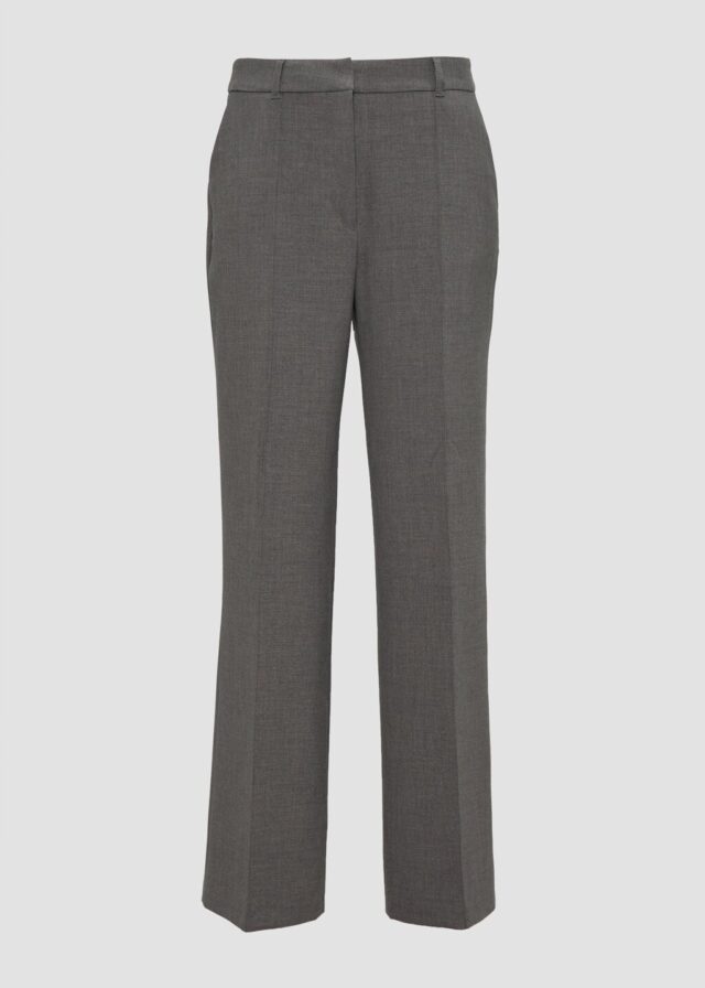 Wide-Leg-Hose aus Viskosemix